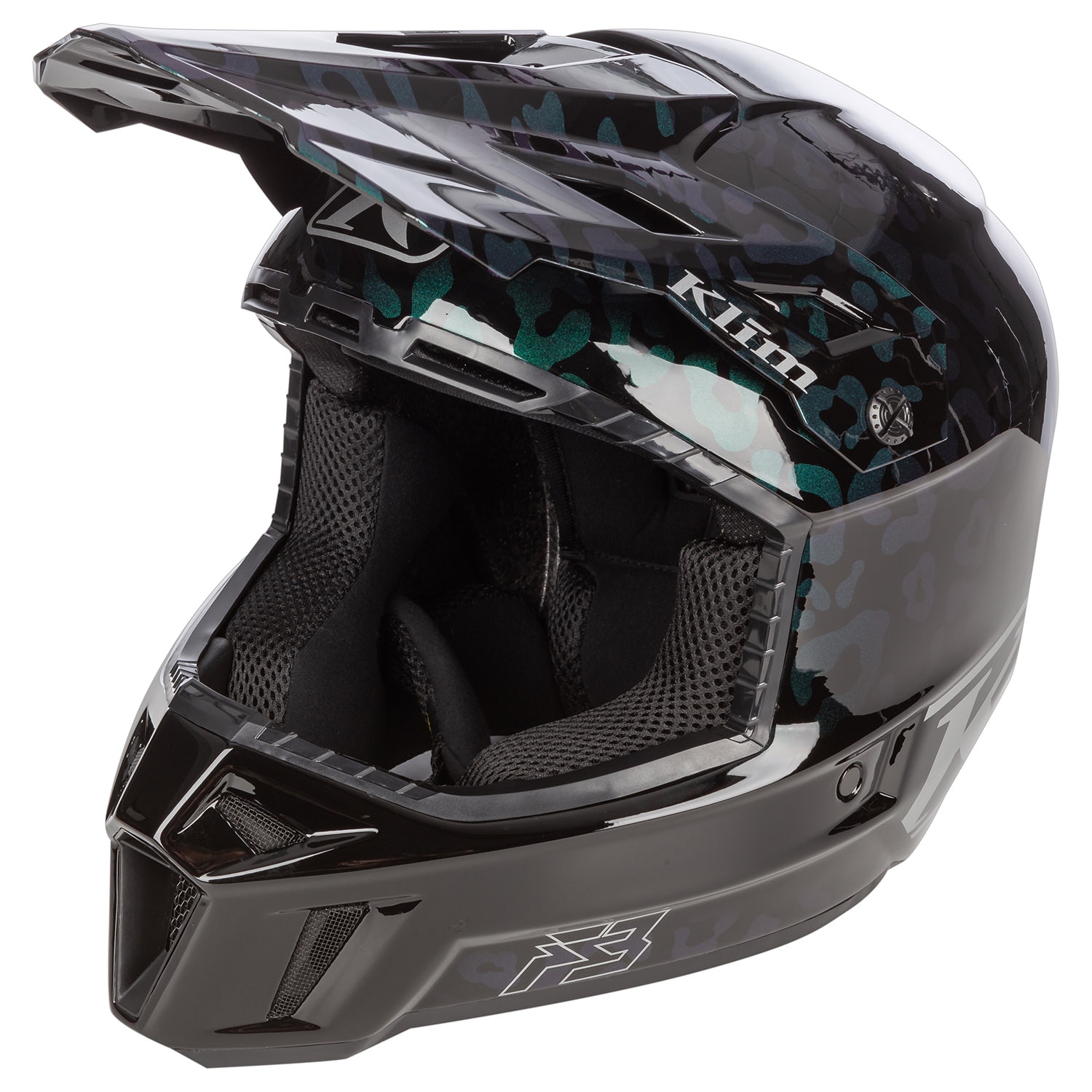 Klim carbon fiber snowmobile helmet hotsell